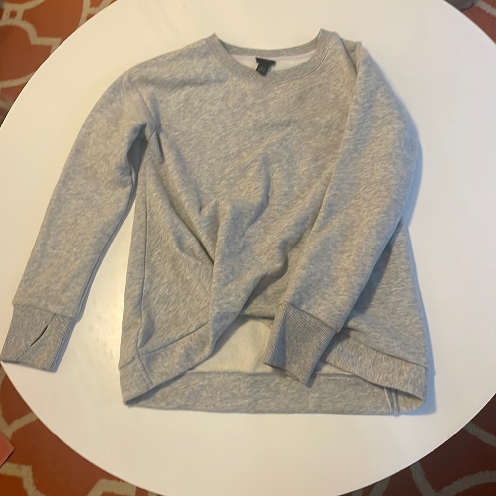 All in motion, large 10/12, grey sweatshirt